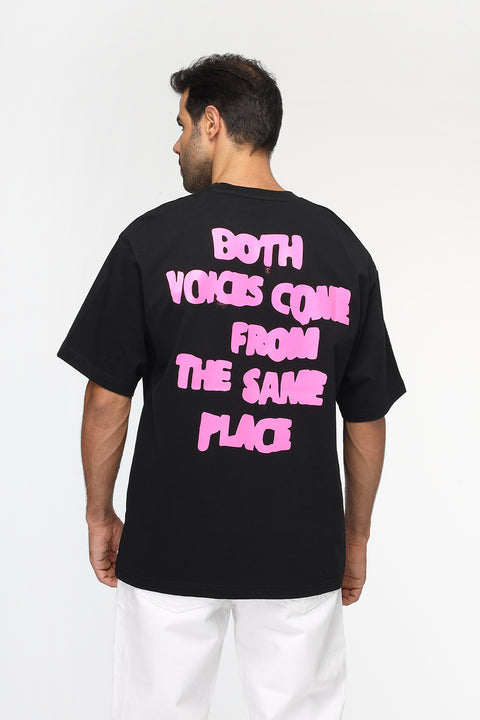 Over Size T-Shirt Black