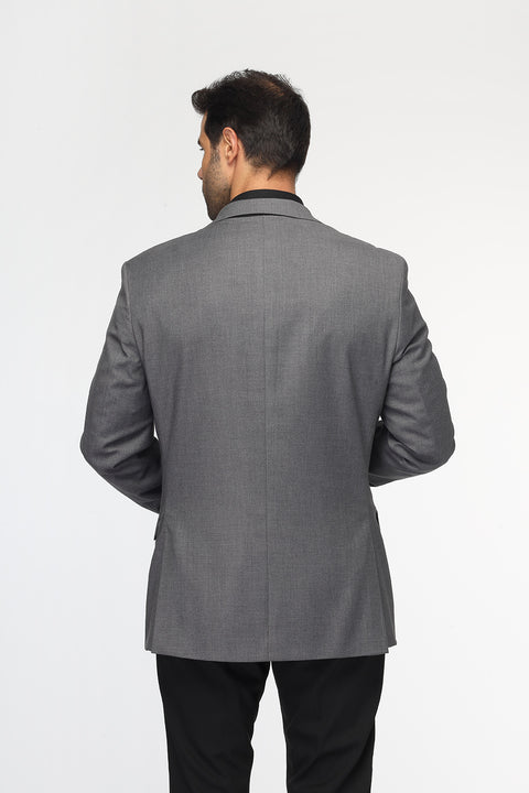Regular Fit Blazer Gray