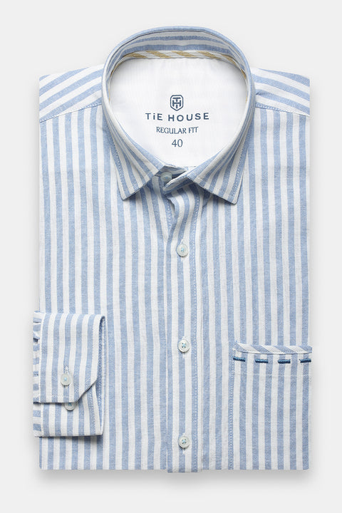 Regular Fit Shirt Light Blue