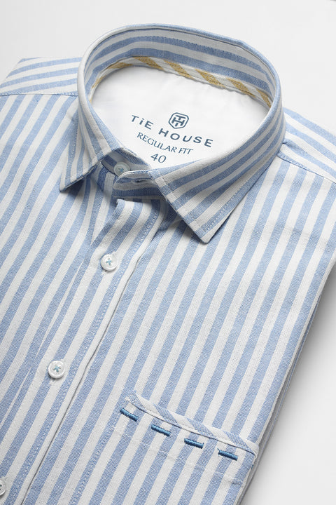 Regular Fit Shirt Light Blue