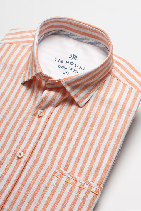 Regular Fit Shirt Orange