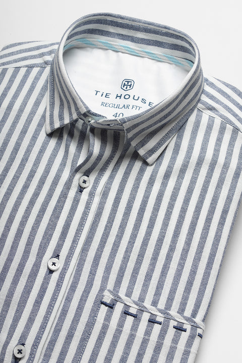 Regular Fit Shirt Blue