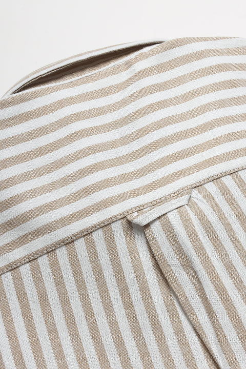 Regular Fit Shirt Beige