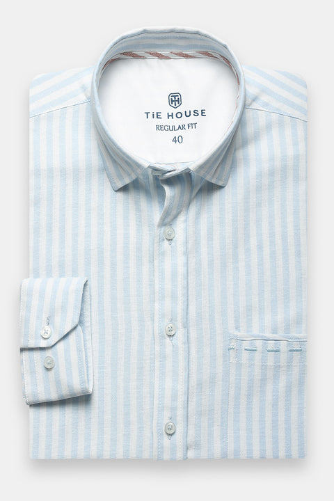Regular Fit Shirt Light Blue