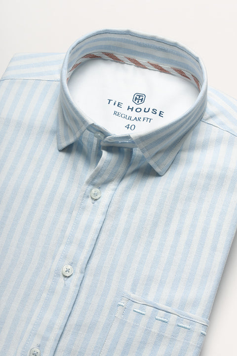 Regular Fit Shirt Light Blue