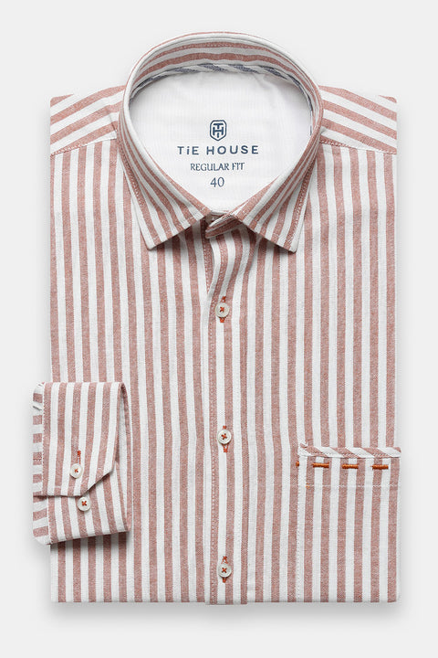 Regular Fit Shirt Orange