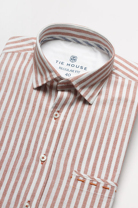 Regular Fit Shirt Orange