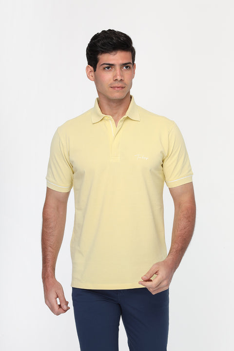 Polo Shirt Regular Fit Yellow