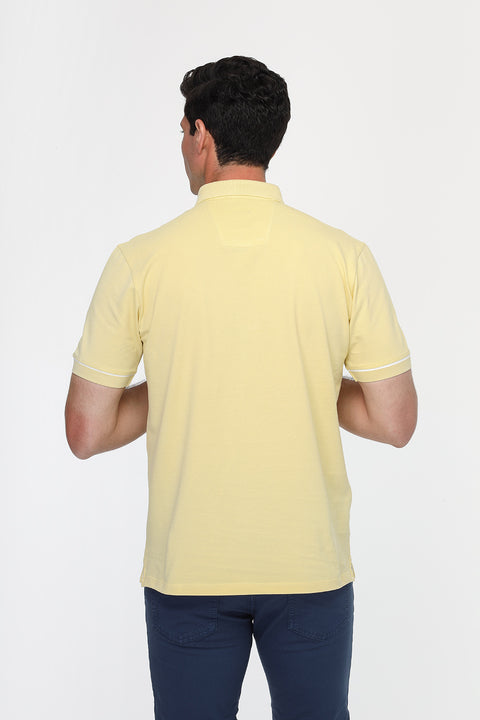 Polo Shirt Regular Fit Yellow