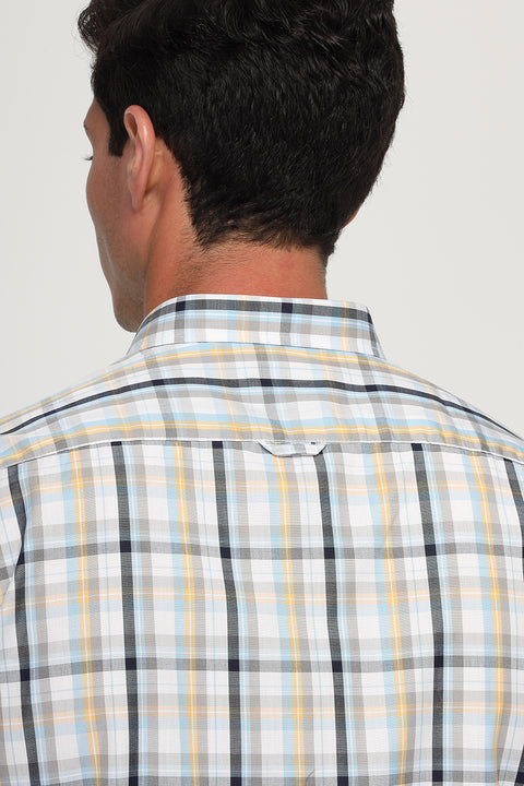 New Fit Shirt Half Light Blue