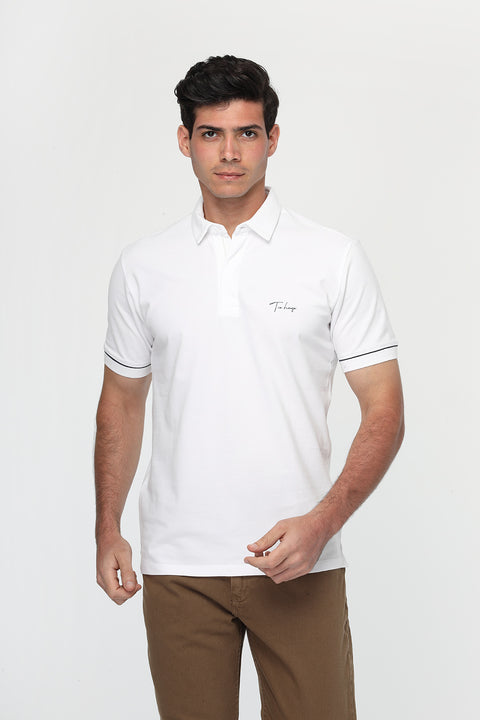 Polo Shirt Regular Fit White