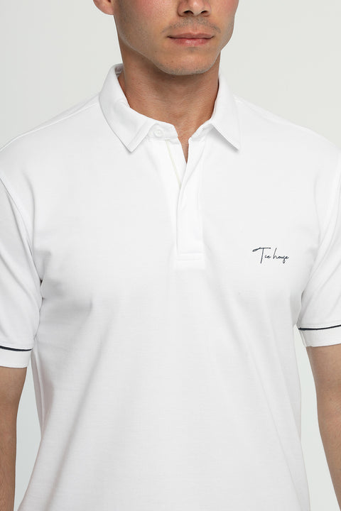 Polo Shirt Regular Fit White