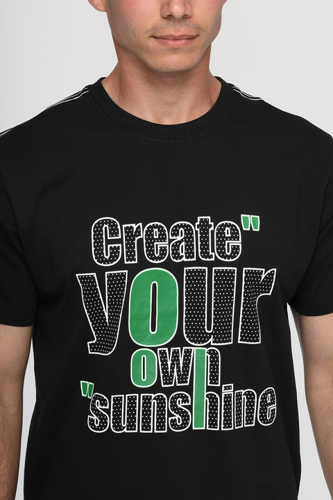 Regular Fit T-Shirt Black