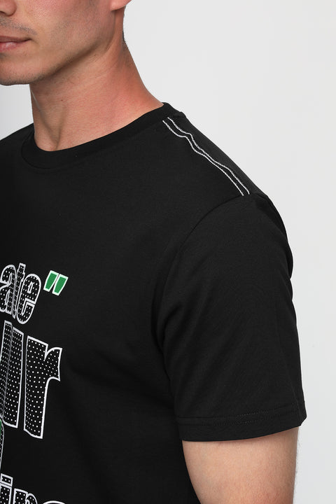 Regular Fit T-Shirt Black