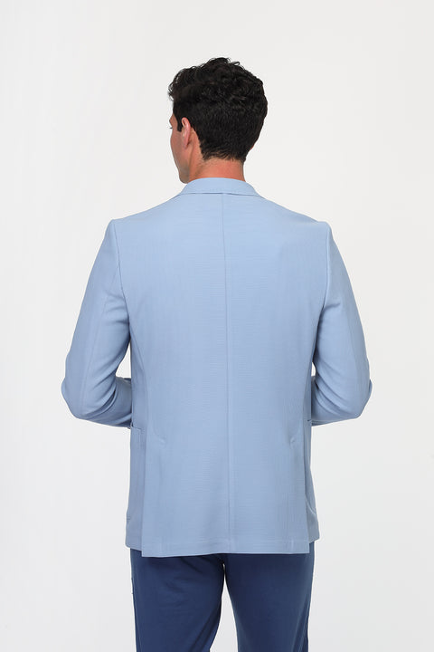 Slim Fit Blazer Light Blue