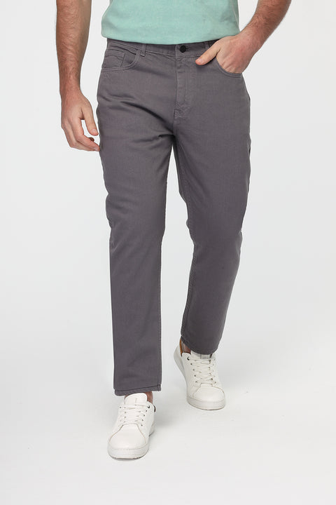 Regular Fit Trousers Jeans Light Purple