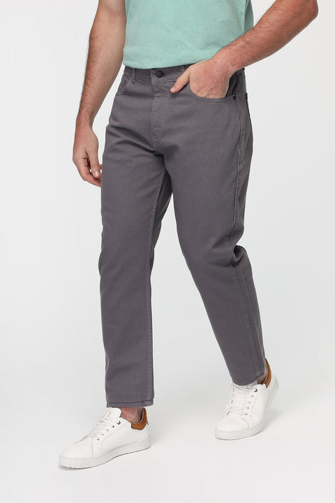 Regular Fit Trousers Jeans Light Purple
