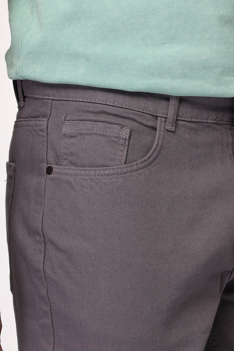 Regular Fit Trousers Jeans Light Purple