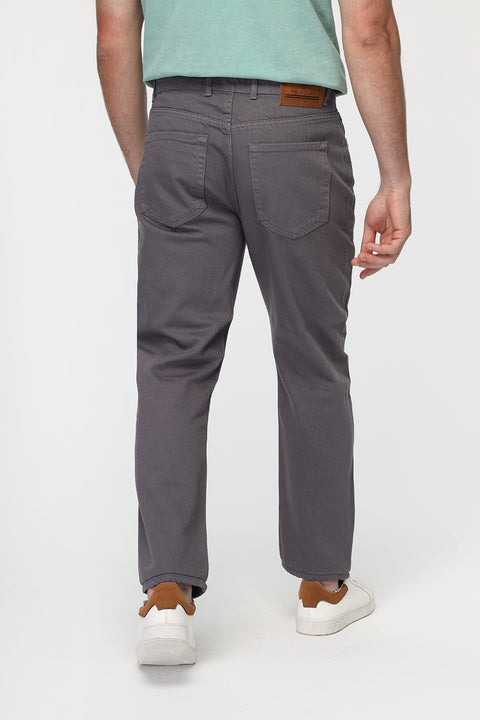 Regular Fit Trousers Jeans Light Purple