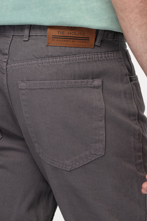 Regular Fit Trousers Jeans Light Purple