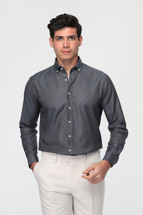Regular Fit Shirt Gray