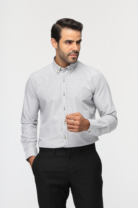 Slim Fit Shirt Gray