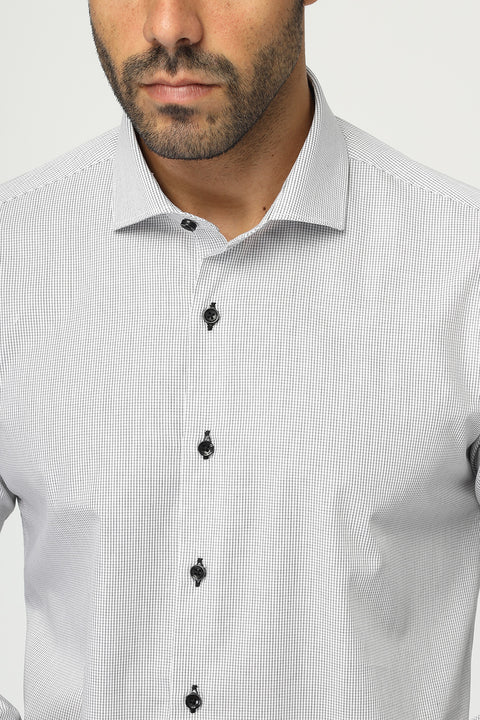 Slim Fit Shirt Light Gray