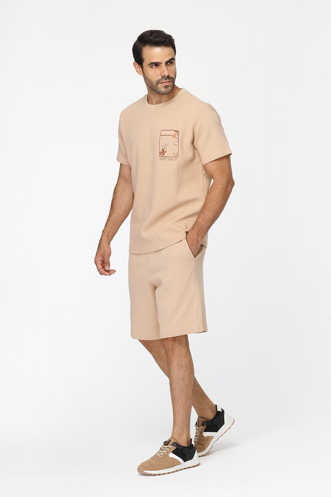 Regular Fit Set Beige