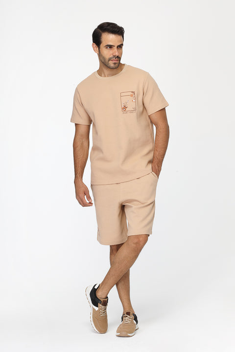 Regular Fit Set Beige