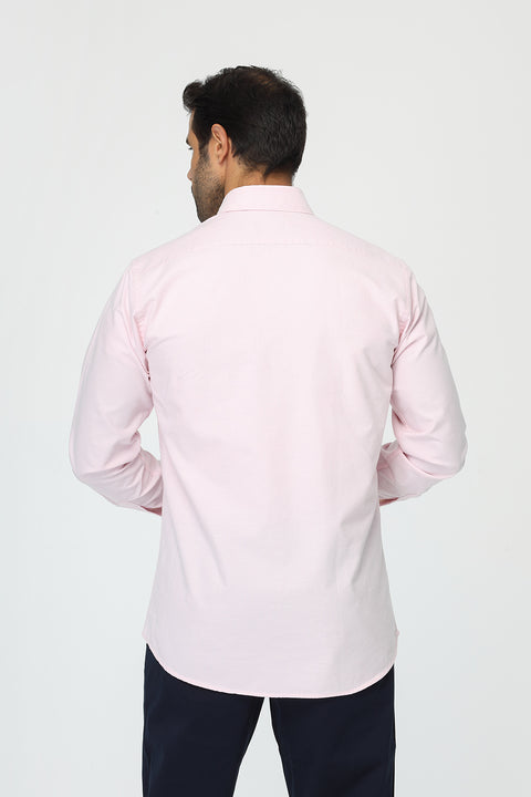 New Fit Shirt Oxford Rose 100% cotton