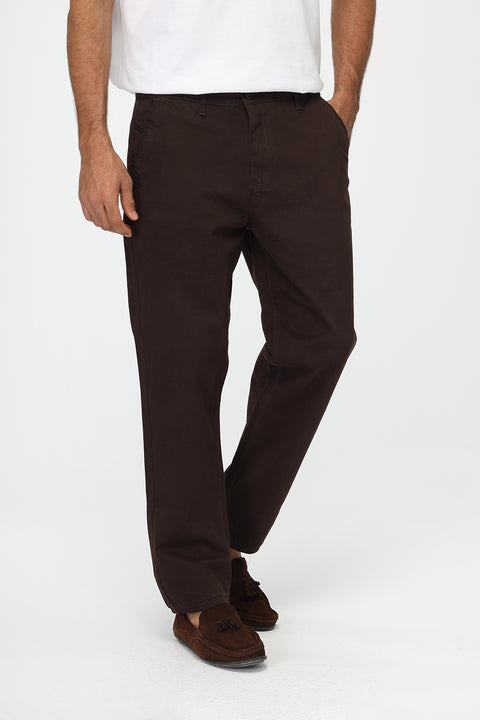 Regular Fit Chino Brown