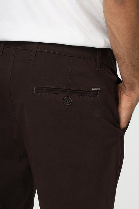 Regular Fit Chino Brown