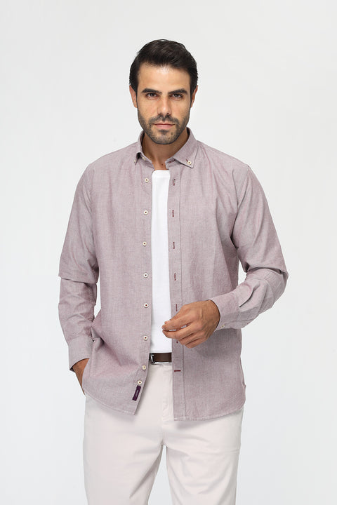 New Fit Shirt Dark Red