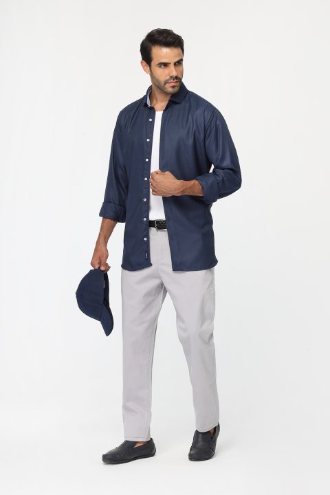 Regular Fit Chino Gray