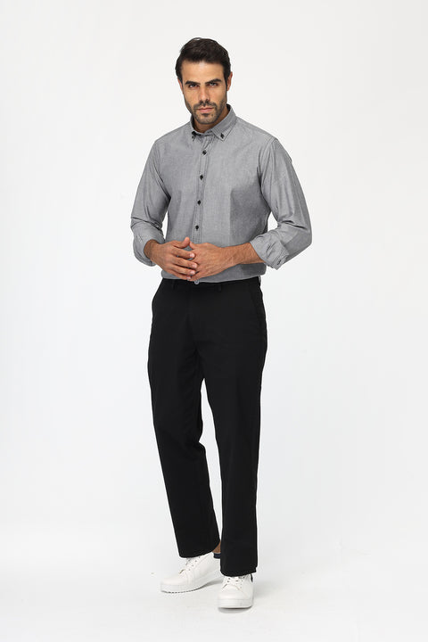 Regular Fit Chino Black