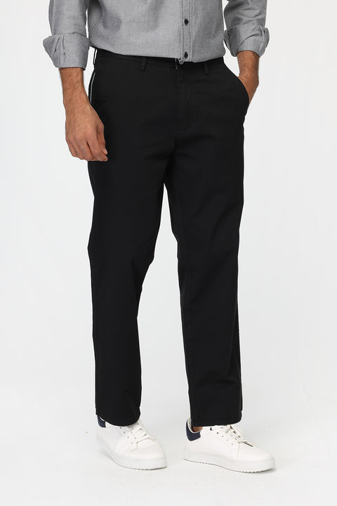 Regular Fit Chino Black
