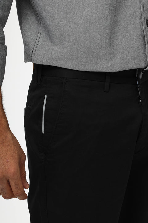 Regular Fit Chino Black