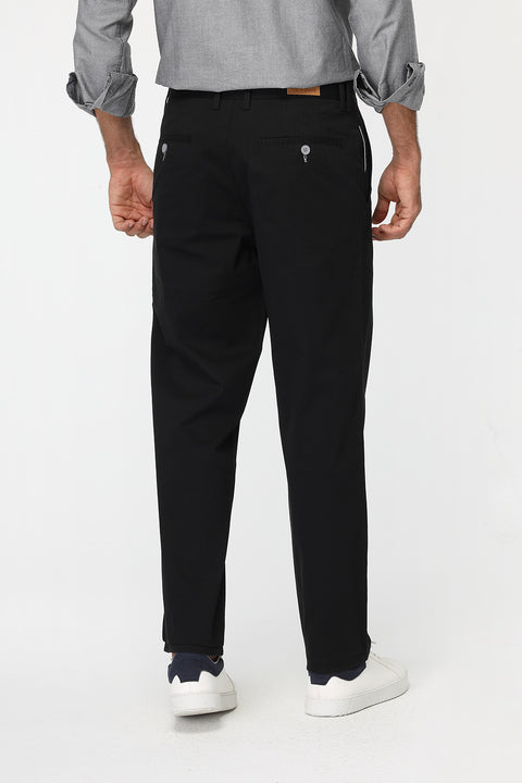 Regular Fit Chino Black