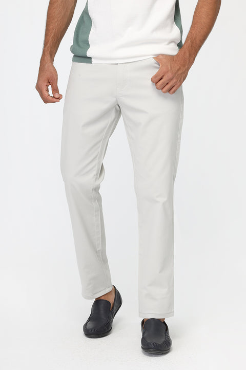 Slim Fit Chino Light Gray