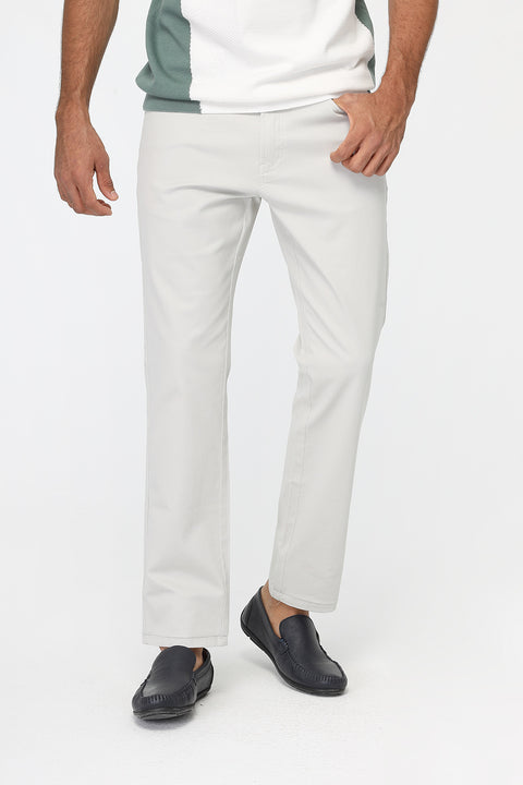 Slim Fit Chino Light Gray