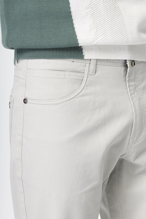 Slim Fit Chino Light Gray