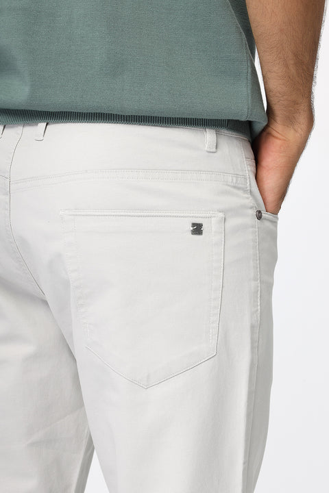 Slim Fit Chino Light Gray