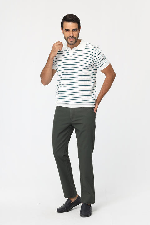 Slim Fit Chino Green