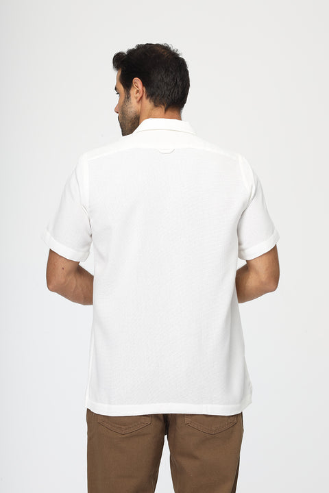 New Fit Shirt Half White