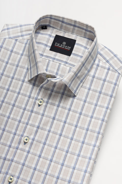New Fit Shirt Half Light Blue