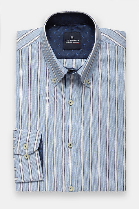 Slim Fit Shirt Light Blue