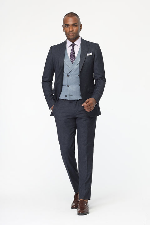 Slim Fit Suit Blue
