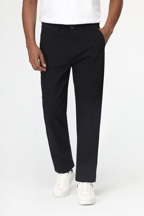 Regular Fit Chino Black