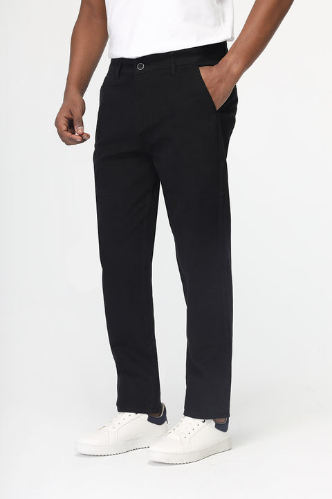 Regular Fit Chino Black