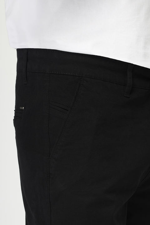 Regular Fit Chino Black